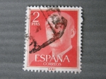 Stamps Spain -  FRANCO ROJO
