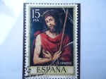 Stamps Spain -  Ed:2559-Pintores: Juan de Juanes- Día del Sello- IV Centenario de su Muerte- ¨ECCE.Homo¨