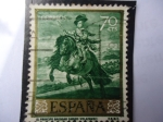 Sellos de Europa - Espa�a -  Ed:121242-Pintores:Diego Velázquez-Día del Sello-¨El Principe Baltazar Carlo