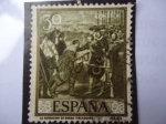 Stamps Spain -  Ed.1240-Pintores:Diego Velázquez-Día del Sello-¨La Rendición de Breda¨