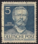 Stamps : Europe : Germany :  Otto Lilienthal.