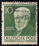 Stamps Germany -  Adolph von Menzel.