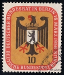 Stamps Germany -  Encuentro del Bundesrat alemán en Berlín