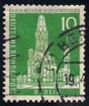 Stamps Germany -  Iglesia conmemorativa al Emperador Guillermo