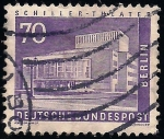 Stamps Germany -  Teatro Schiller