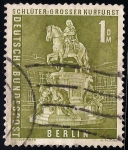 Stamps Germany -  Monumento de Federico Guillermo