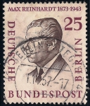 Stamps : Europe : Germany :  Max Reinhardt, Director de teatro.