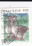 Stamps Switzerland -  Ilustraciones- gansos