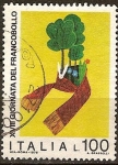 Stamps : Europe : Italy :  XVIII.Dia del sello.