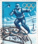 Stamps Spain -  Juegos Olímpicos de Innsbruck    (X)