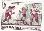 Stamps Spain -  Deportes para todos   (X)