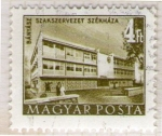 Stamps Hungary -  186 Edificio