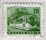 Stamps Hungary -  190 Transporte público