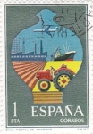 Stamps Spain -  Caja Postal de Ahorros  (X)