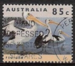 Stamps Australia -  PELICANOS