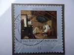 Stamps Germany -  Pintor:Carl Spitzweg  1808-1885