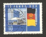 Stamps Germany -  766 - 15 anivº de la Republica