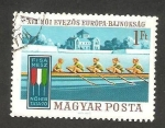 Stamps Hungary -  2108 - XVII campeonato europeo femenino de piraguismo