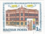 Stamps Hungary -  2598 - 200 Anivº de la Escuela de Bellas Artes y Arte decorativo