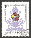 Stamps Hungary -  2620 - XI Festival mundial de la juventud y los estudiantes en La Habana