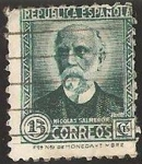 Stamps Spain -  665 - Nicolás Salmerón