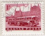 Stamps Hungary -  238 Transporte público