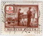 Stamps Hungary -  251 Reparto correo
