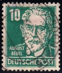 Stamps : Europe : Germany :  August Bebel.