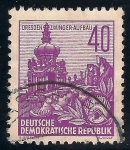 Stamps : Europe : Germany :  Castillo Zwinger, Dresden