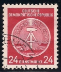 Stamps : Europe : Germany :  Símbolos de la República.