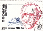 Stamps Spain -  IGNACIO BARRAQUER 1884-1965   (X)