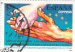 Stamps Spain -  Año Europeo de las personas mayores y solidaridad entre generaciones  (X)