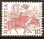 Stamps Switzerland -  Costumbres populares.