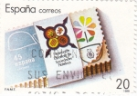Stamps Spain -  Federación Española de Sociedades Filatélicas   (X)
