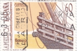 Stamps Spain -  Rumbo al Nuevo Mundo   (X)