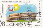 Stamps Spain -  Conferencia Plenipotenciarios de la U.I.T Torremolinos     (X)