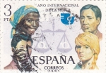 Stamps Spain -  Año Internacional de la Mujer   (X)