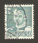 Sellos de Europa - Dinamarca -  327 A - Rey  Frederic IX