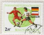 Sellos de Europa - Hungra -  290 Mundial de futbol Argentina-78