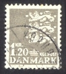 Stamps : Europe : Denmark :  1962-65 Blasón - Ybert:407