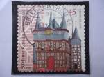 Stamps Germany -  500 Jahre Rathaus Frankenberg