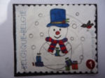 Stamps : Europe : Belgium :  Navidad.