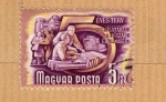 Stamps Hungary -  Scott 957. Plan nacional.
