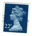 Stamps United Kingdom -  Reina Isabel II