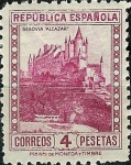 Stamps : Europe : Spain :  Monumemtos y autogiro