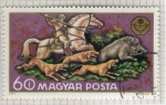 Stamps Hungary -  313 Cazadores