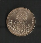 monedas de Europa - Francia -  Aniversario Montgolfier / Reverso