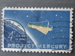 Stamps United States -  U.S. MAN IN SPACE PROJECT MERCURY