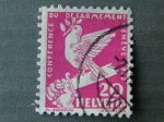 Stamps Switzerland -  CONFÉRENCE DU DÉSARMEMENT GENÈVE 1932