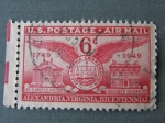 Stamps United States -  ALEXANDRIA, VIRGINIA, BICENTENNIAL